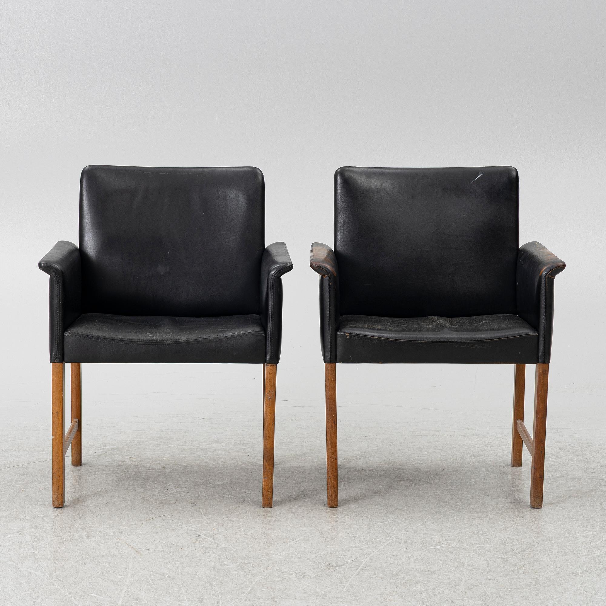 Hans Olsen, Armchairs, a pair, CS Furniture, Denmark, 1960s.
