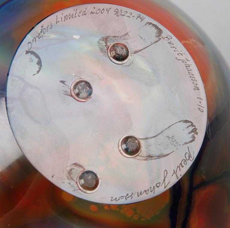 VAS, glas, Berit Johansson Orrefors Limited 2004.