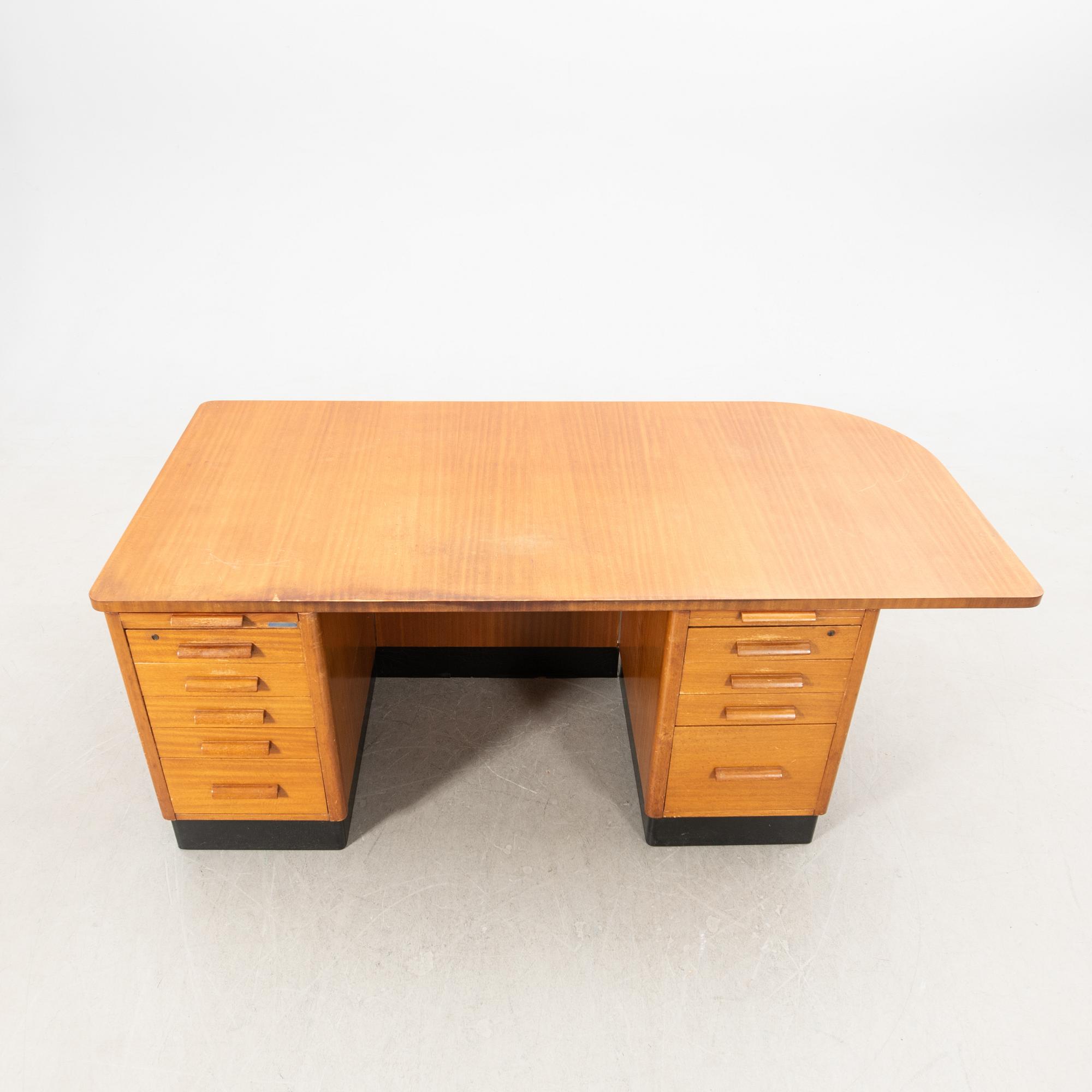 Desk, ASKI AB Swedish Office Furniture Industries, Stockholm, Bodafors, mid-20th century.