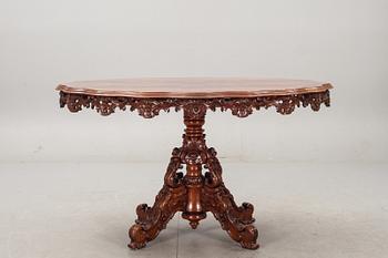 DIVANSBORD, Nyrokoko, 1800-talets andra hälft.