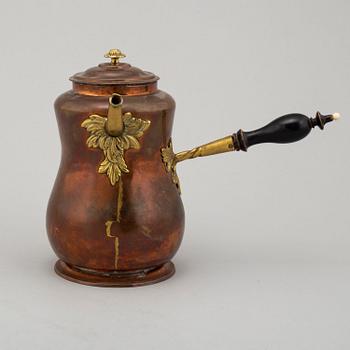 A Swedish rococo coffeepot, second half of the 18th century.