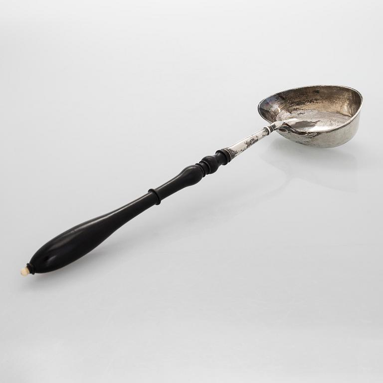 Gustaf Granfeldt, Soppslev, silver, Borgå 1796.