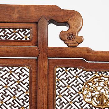 Dagbädd, hardwood. Qingdynastin, 1800-tal.