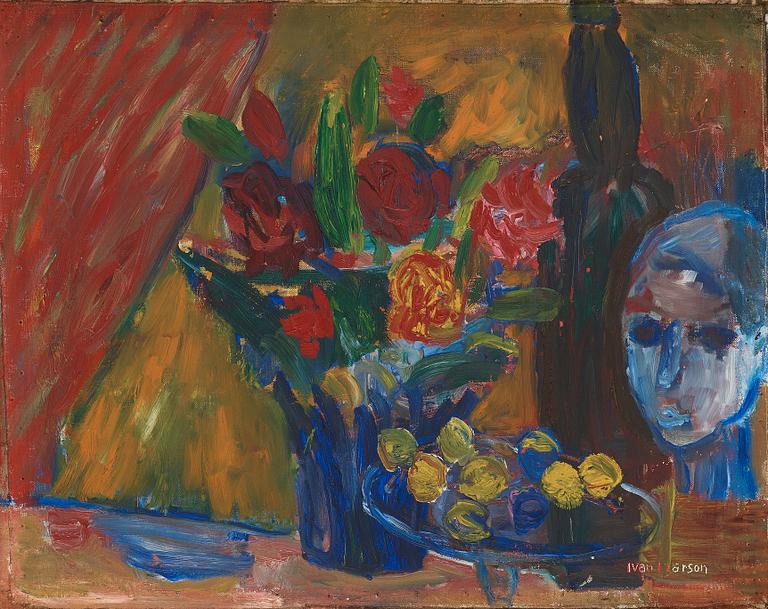Ivan Ivarson, Still Life with Flowers.
