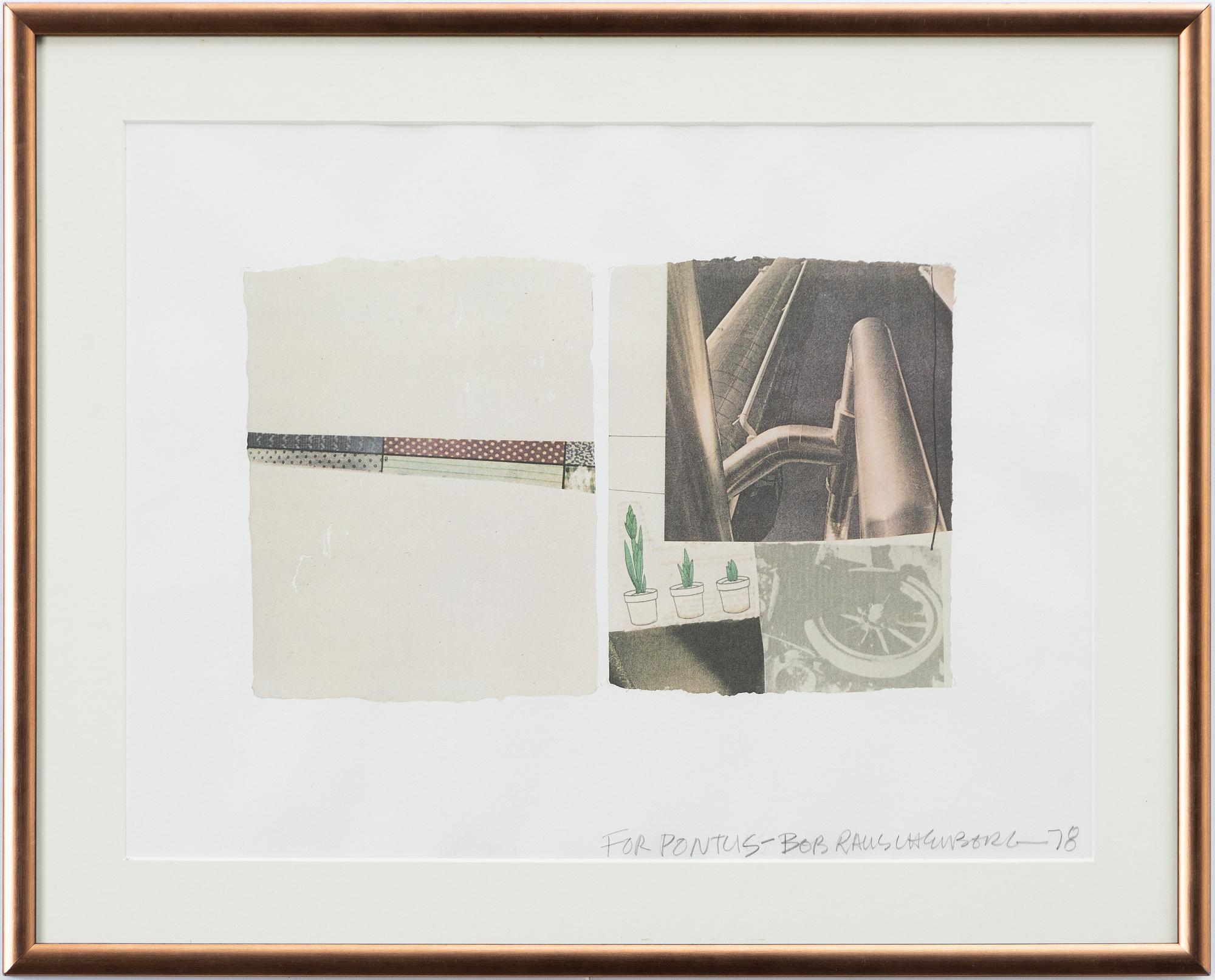 Robert Rauschenberg, Untitled.