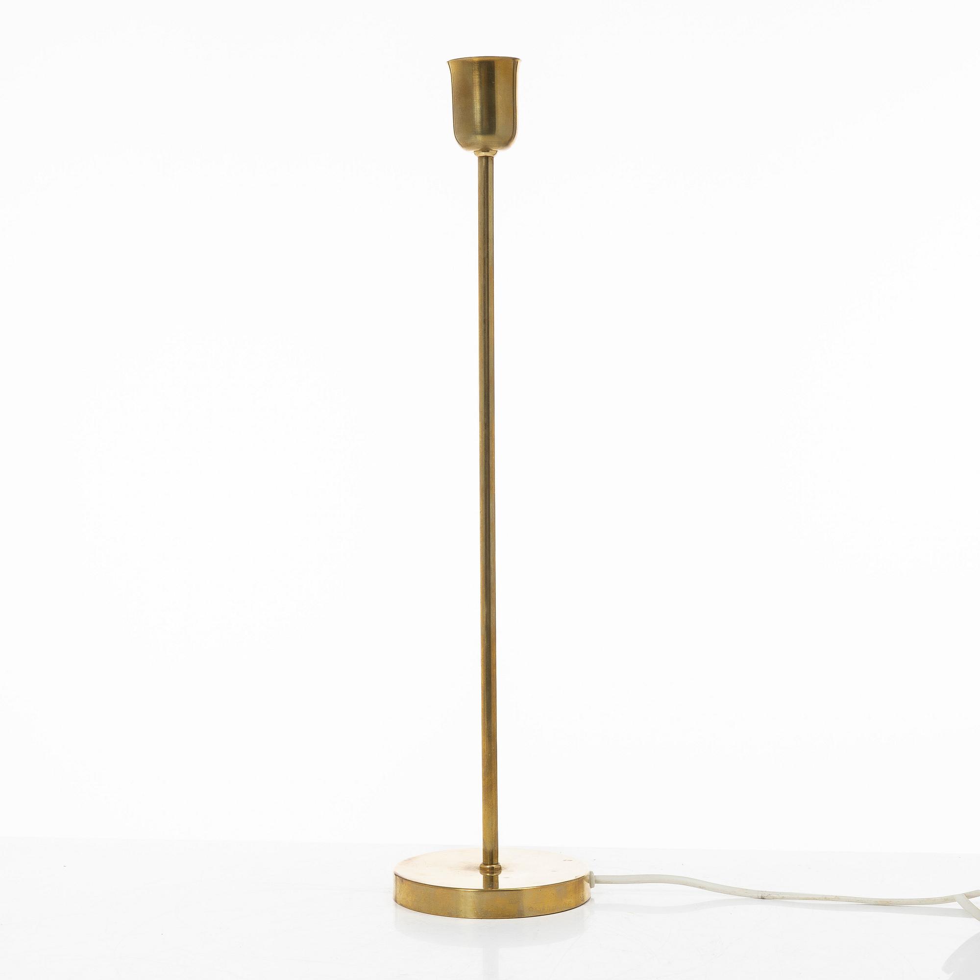 Harald Notini, Table lamp, model "15770", Arvid Böhlmarks Lamp Factory, 1940s.