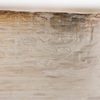 Tapio Wirkkala, malja, hopeaa, Kultakeskus, Hämeenlinna 2007.