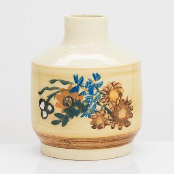 Gerda Thesleff, a ceramic vase, signed GT.