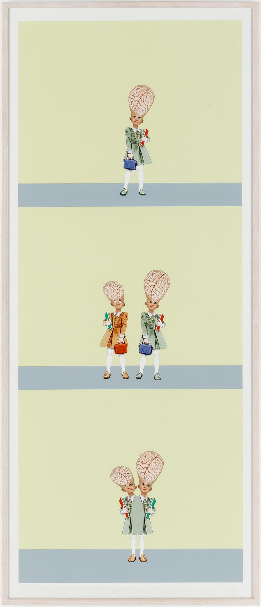 PAULINA WALLENBERG-OLSSON, lambda-print, signerad enligt påskrift a tergo.