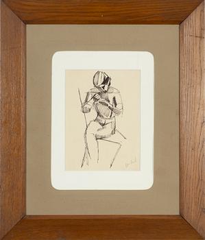 John Jon-And, Sittande figur.