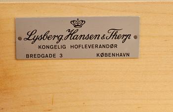 SÄNGBORD, ett par, Lysberg Hansen & Therp.