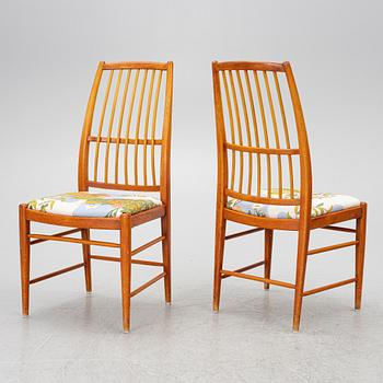 David Rosén, chairs, 4 pcs, "Napoli", second half of the 20th century.