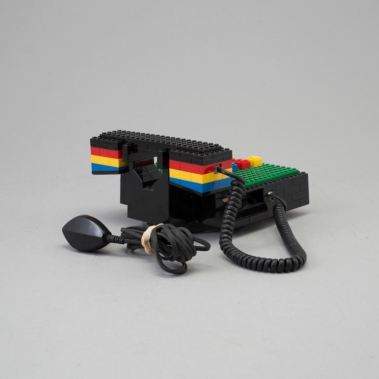 A 'Super Blocks' telephone from Tyco, 1988.