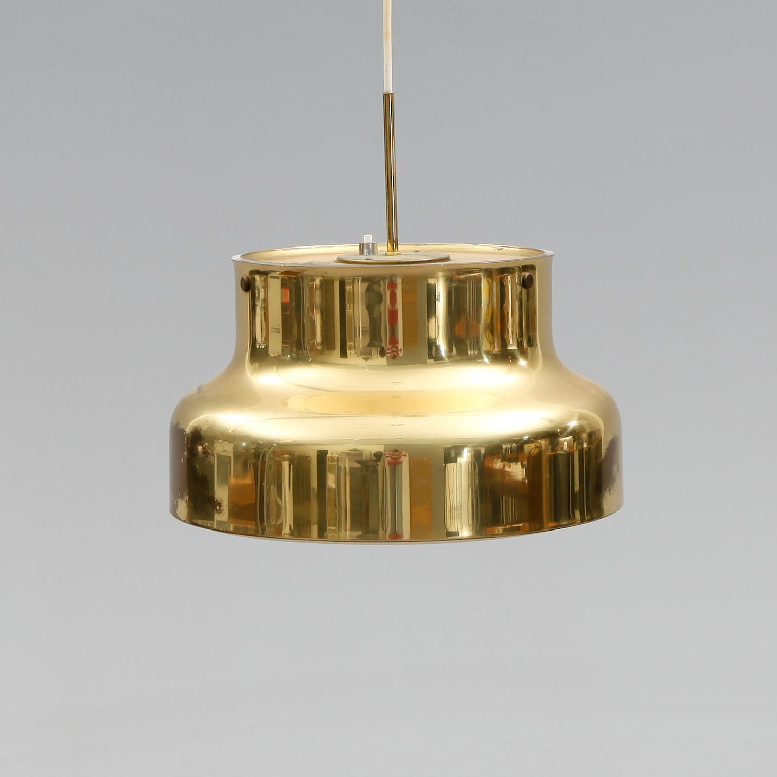 TAKLAMPA, "Bumling", Anders Pehrson, Ateljé Lyktan, Åhus, 1900-talets andra hälft. Höjd ca 35 cm.