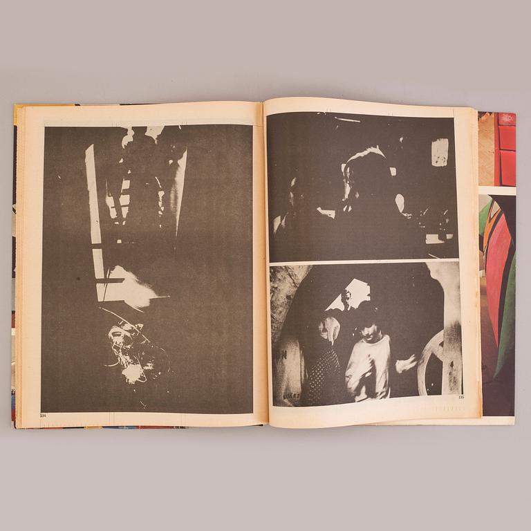 NIKI DE SAINT PHALLE, fragment from "She" ("Hon") and catalogue, Moderna Museet, 1966. Signed and numbered 125/150.