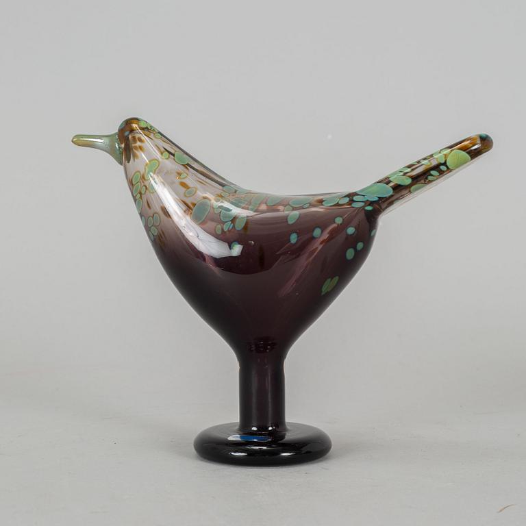 OIVA TOIKKA, skulptur, fågel, Nuutajärvi Notsjö, Finland.