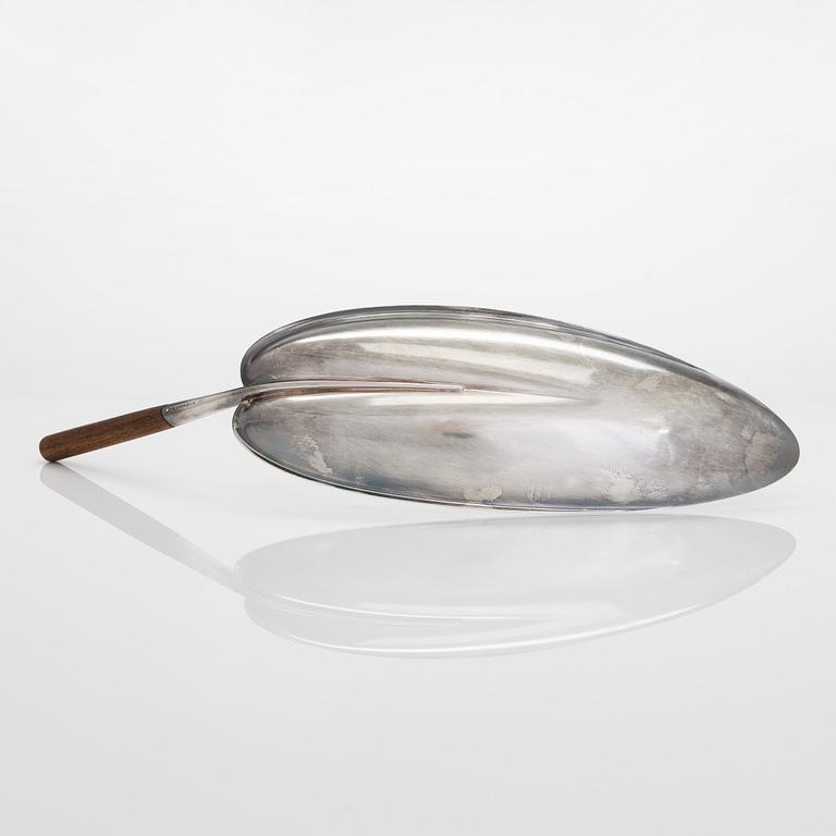 Tapio Wirkkala, skål, TW 85, silver, Kultakeskus, Tavastehus 1959. Modellen formgiven 1955.