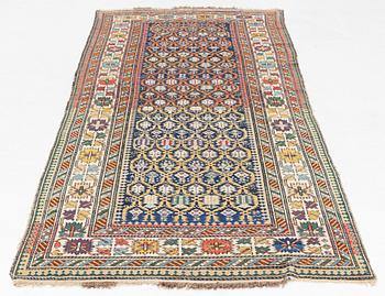 An antique Shirvan runner, circa 313 x 116 cm.