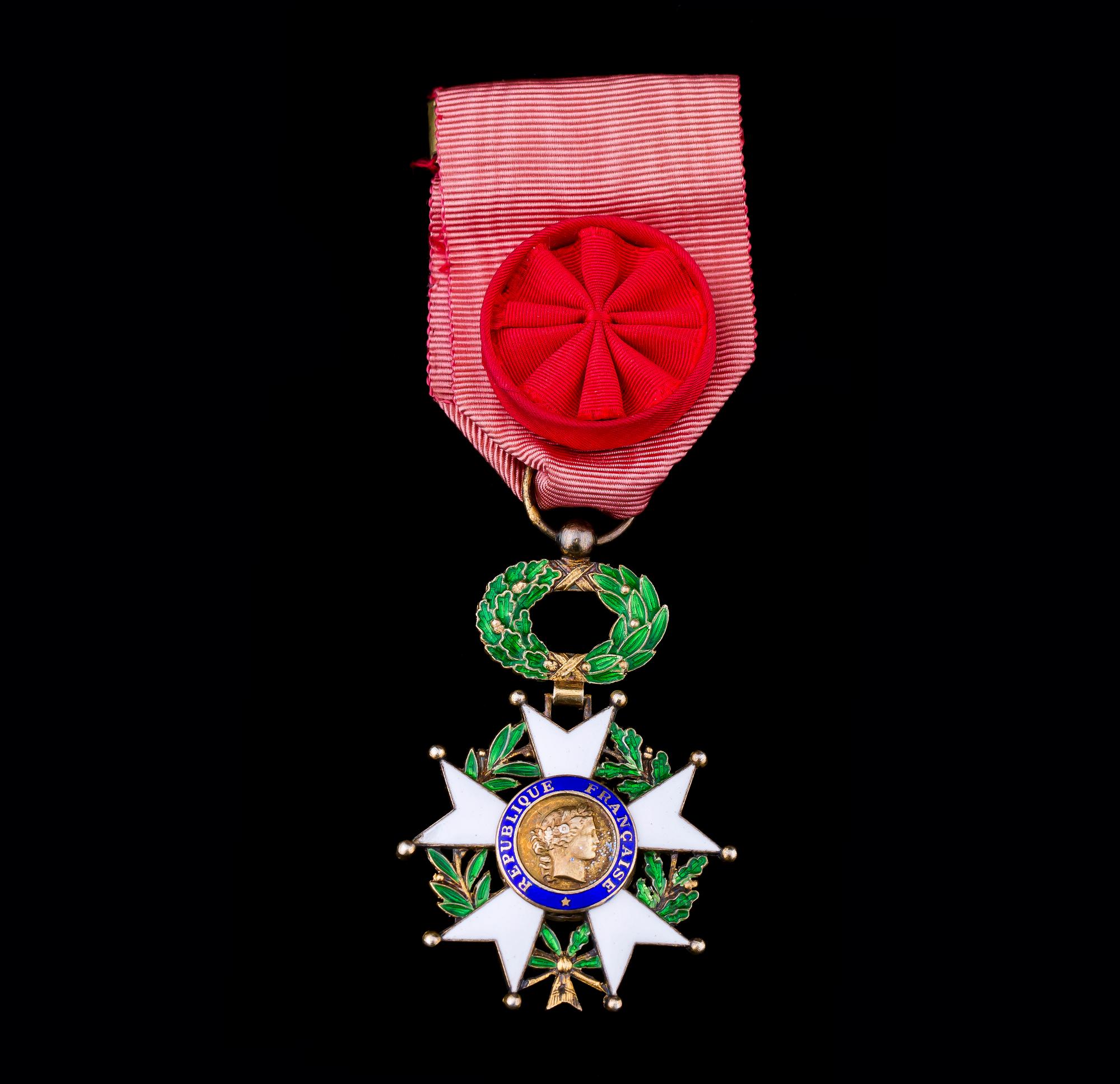 MEDALJ, Hederslegionen, Frankrike.