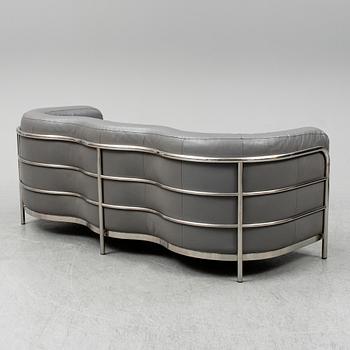 JONATHAN DE PAS, DONATO D. URBINO & PAOLO LOMAZOTTI, an 'Onda' sofa from Zanotta, Italy, model launched in 1985.