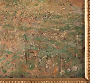 Anton Genberg, Summer landscape from Åre in the north of Sweden.