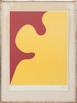 HANS ARP, färgserigrafi, stämpelsignerad och numrerad VIII/XXX.