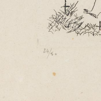Jean Fautrier,  Figurkompositioner, 2 st.