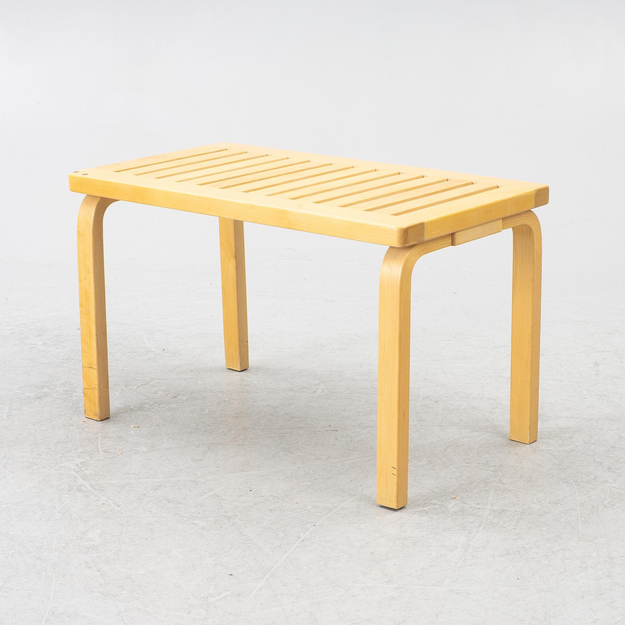 Alvar Aalto, bench, model 153 B, Artek.
