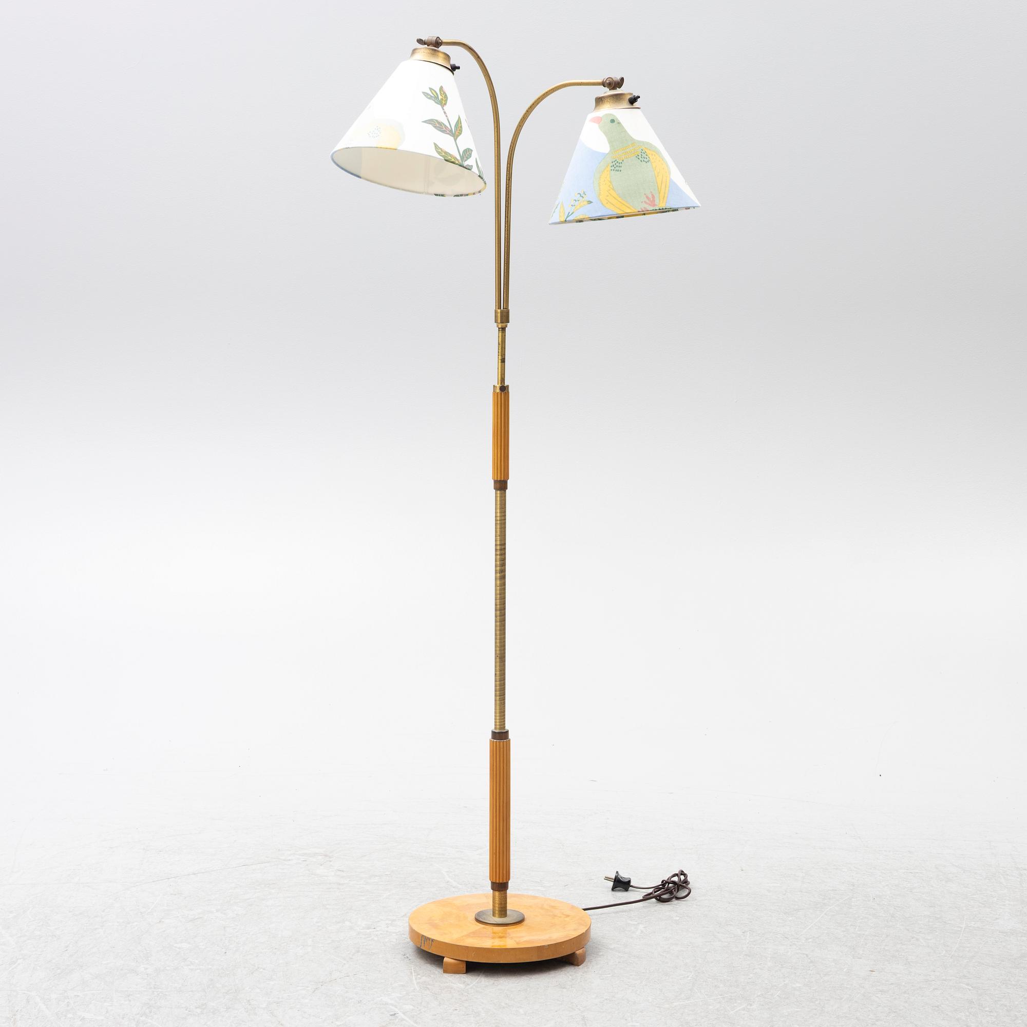 Golvlampa, Swedish Modern, 1940-tal.