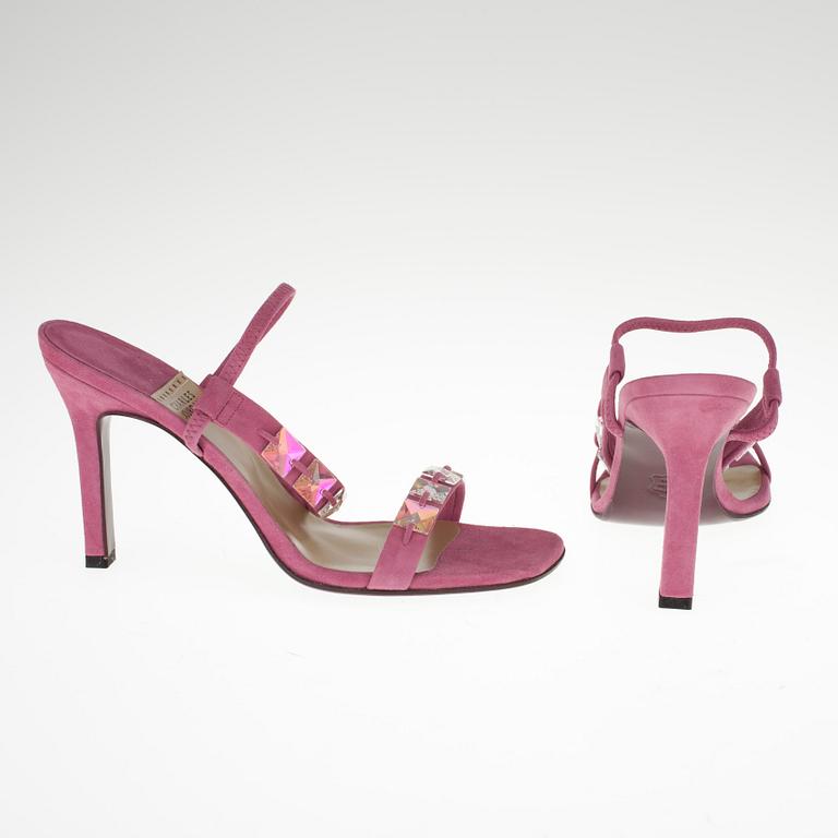 SKOR, sandaletter, Charles Jourdan.