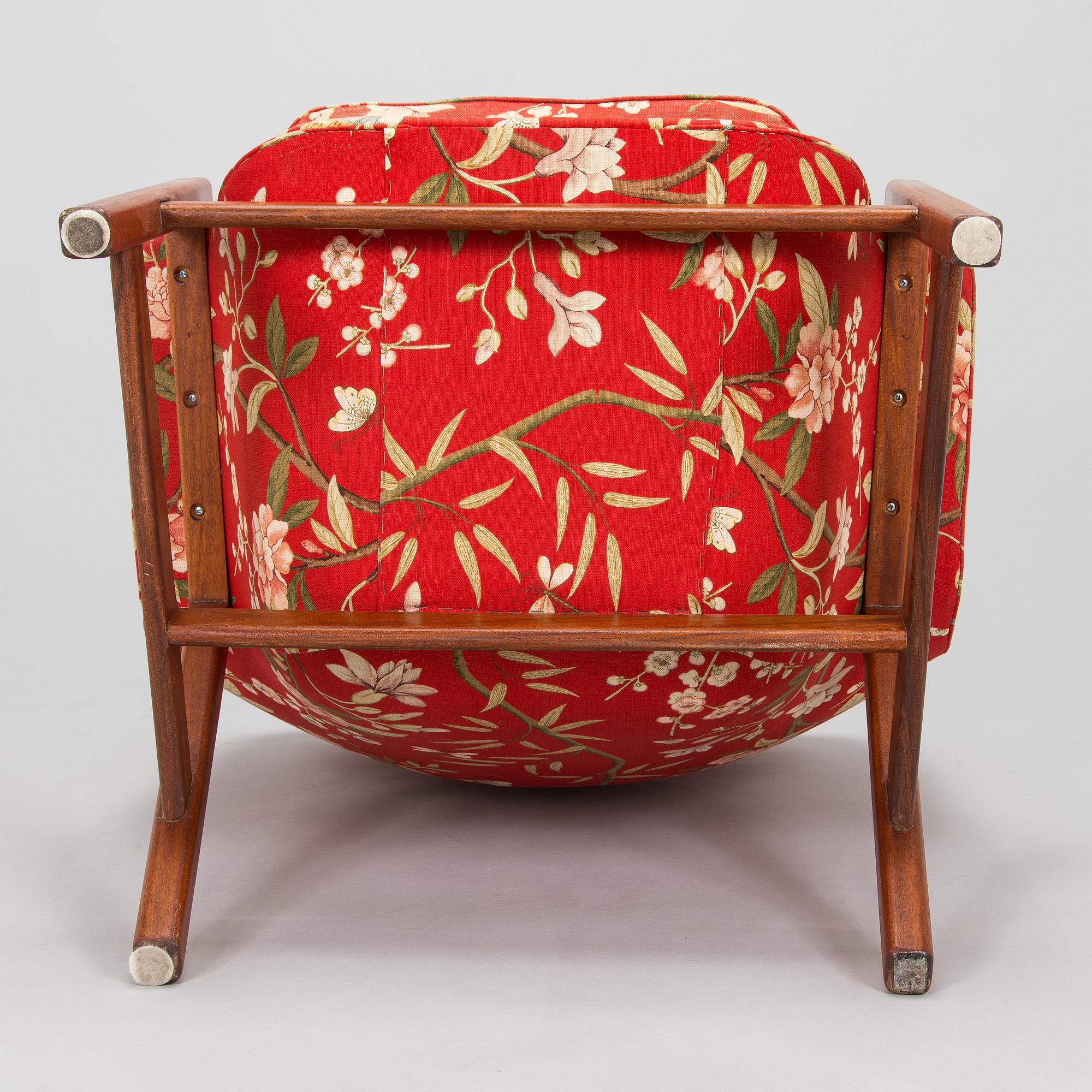 Carl Gustaf Hiort af Ornäs, fåtölj, "Caravelle", för Puunveisto Oy - Träsnideri Ab, 1960-tal.