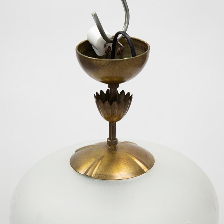 A Swedish Modern, ceiling lamp, mid-20th century.