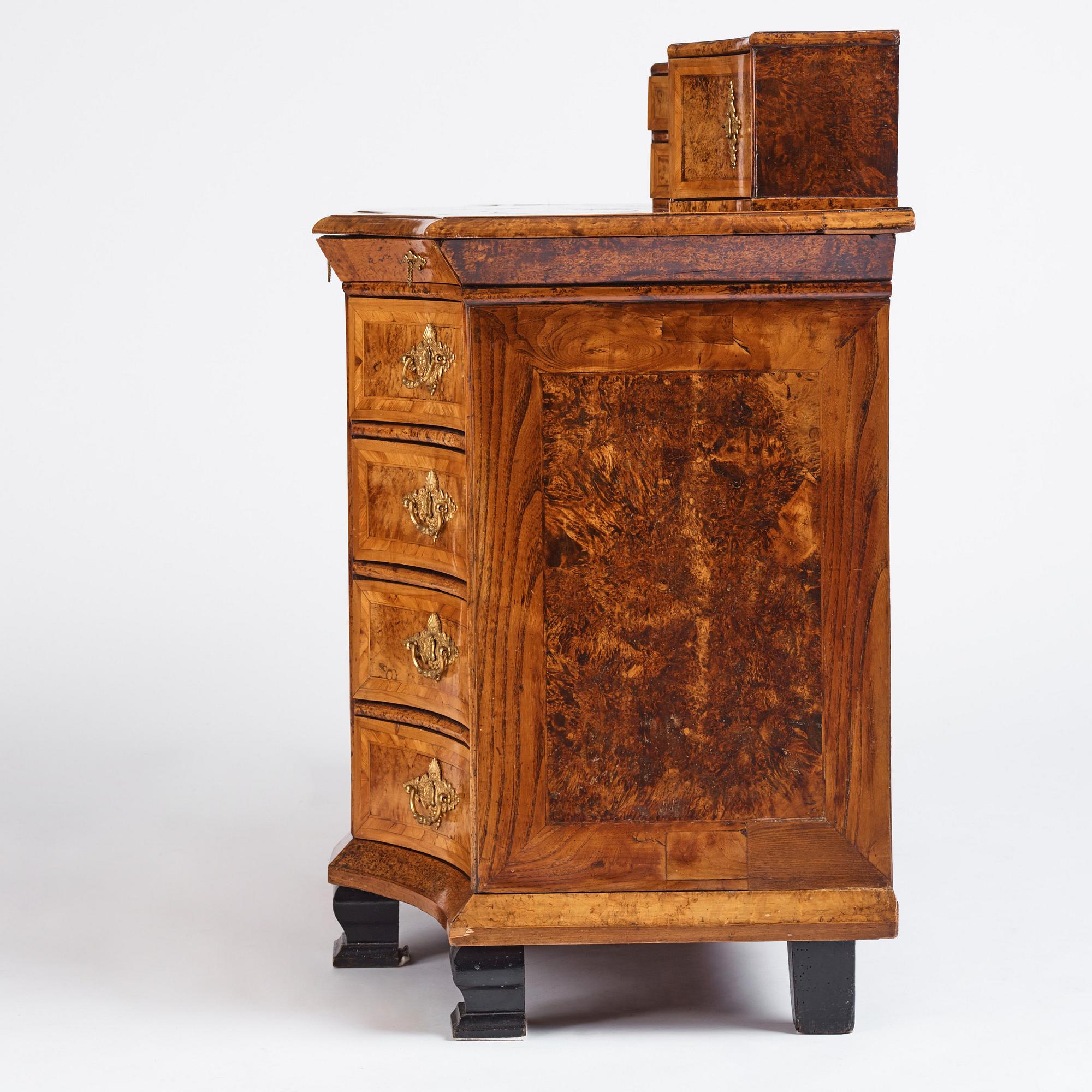 Byrå, Sverige, Fredrik I:s tid, 1700-talets första hälft, Senbarock.