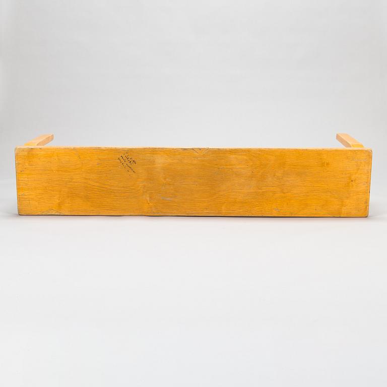 Alvar and Aino Aalto, a 1950's '122' bench for O.Y. Huonekalu-ja Rakennustyötehdas A.B.