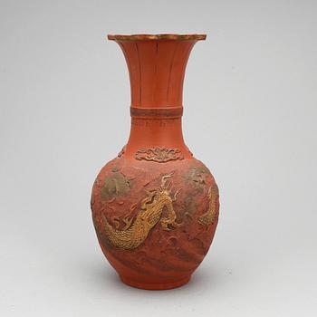 VAS, lergods, Kina, sen Qing, 1800/1900-tal.