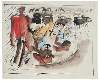 Gösta Werner, "Red sweater".