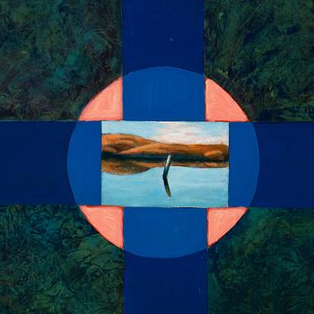 LARS ANDERSSON, oil on canvas, signed on verso.