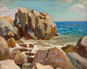 404. Michail Stepanovich Tkatchenko, CLIFFS BY THE SEA.