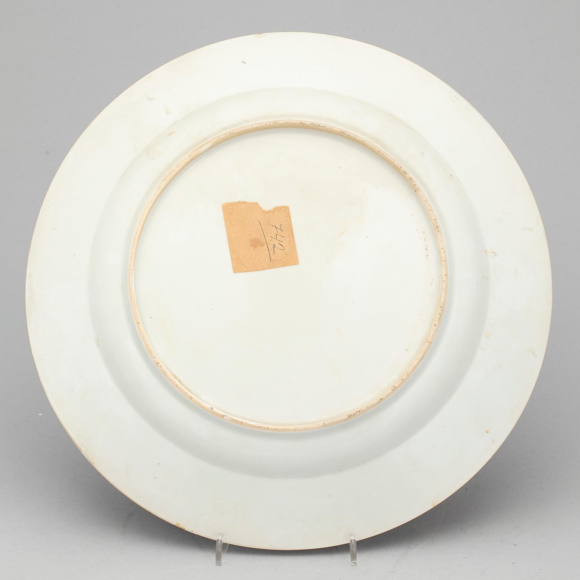 FAT, porslin, Qianlong, Kina 1700-tal.