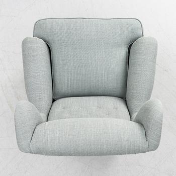 Carl Malmsten, Fåtölj, ”Häggbom”, O.H.Sjögren, Tranås, 2022.