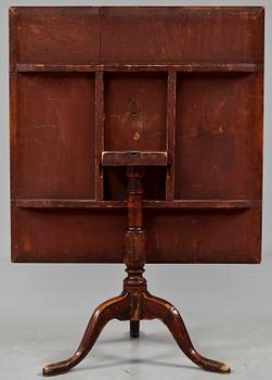 FÄLLBORD, sannolikt Mälardalen, tidigt 1800-tal.