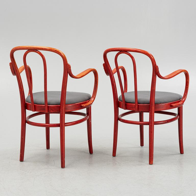 Karmstolar, 7 st, "Wien", Gemla, 1900-tales andra hälft.