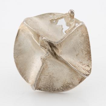 Björn Weckström, ring, silver, "Jaaras dröm". Lapponia 1969.