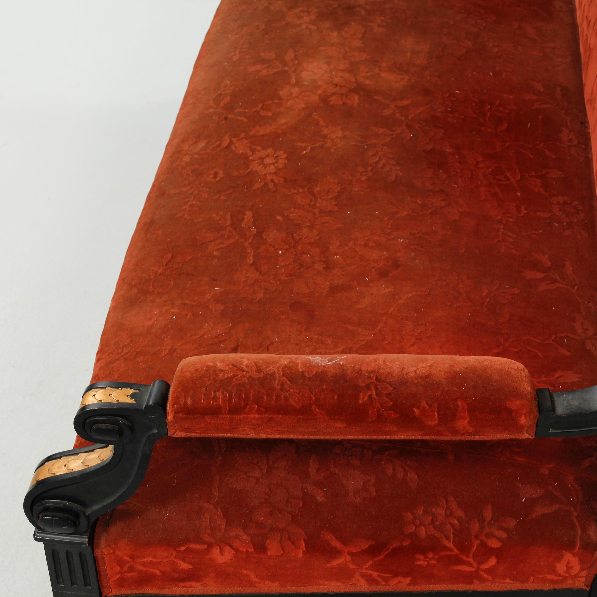 Nine items in Neo Renaissance style, late 19th century.