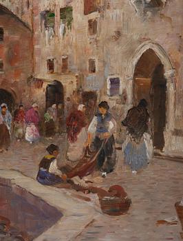 Wilhelm von Gegerfelt, Canal, Venice.