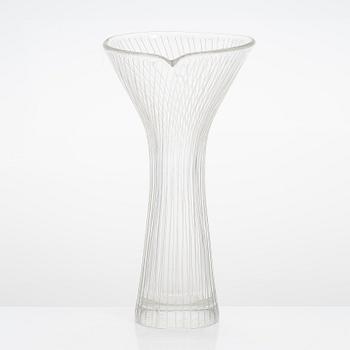 Tapio Wirkkala, maljakko, malli 3520, signeerattu Tapio Wirkkala Iittala.