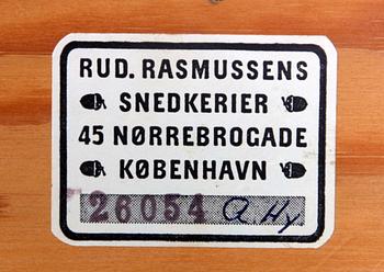 BOKHYLLA, Mogens Koch för Rud Rasmussens Snedkerier, Danmark, teak.