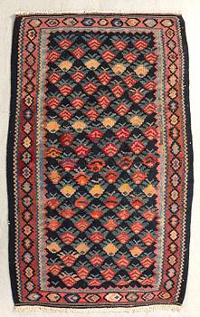 Bidjar kelim rug, antique, approximately 132x83 cm.