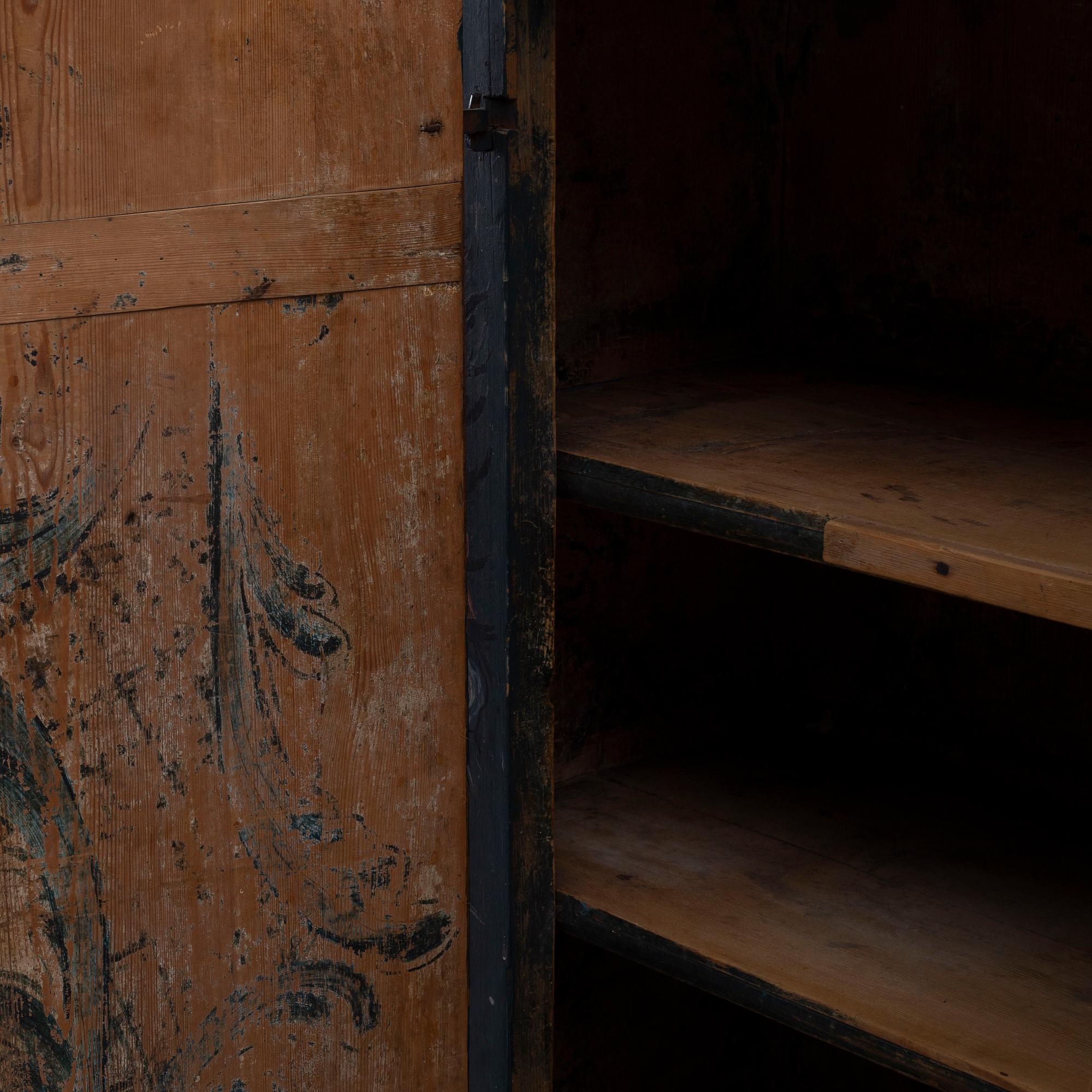 Skänk, allmoge, Jämtland, sent 1700- / tidigt 1800-tal.