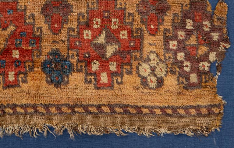 A 19th century Cappadocia fragment, c. 100 x 120 cm.